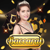 Baccarat A live-casino game icon